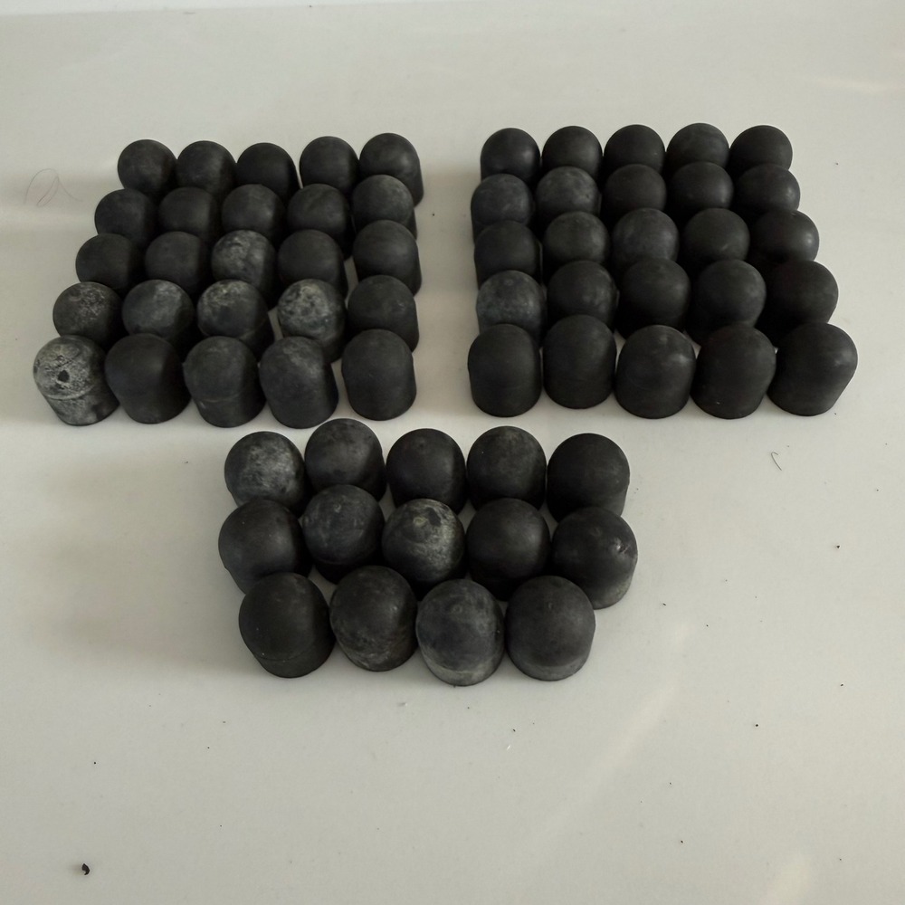 T-Motor Black Rubber Propeller Nut Caps Bulk Lot ~60pc Drone FPV RC Accessories